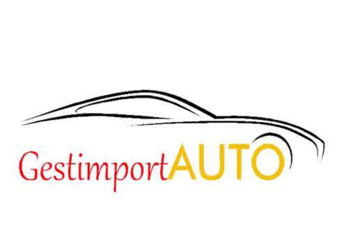 Logo gestimport auto negro